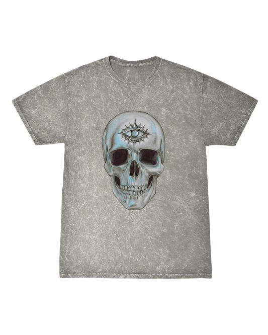 SILVER SKULL T-SHIRT